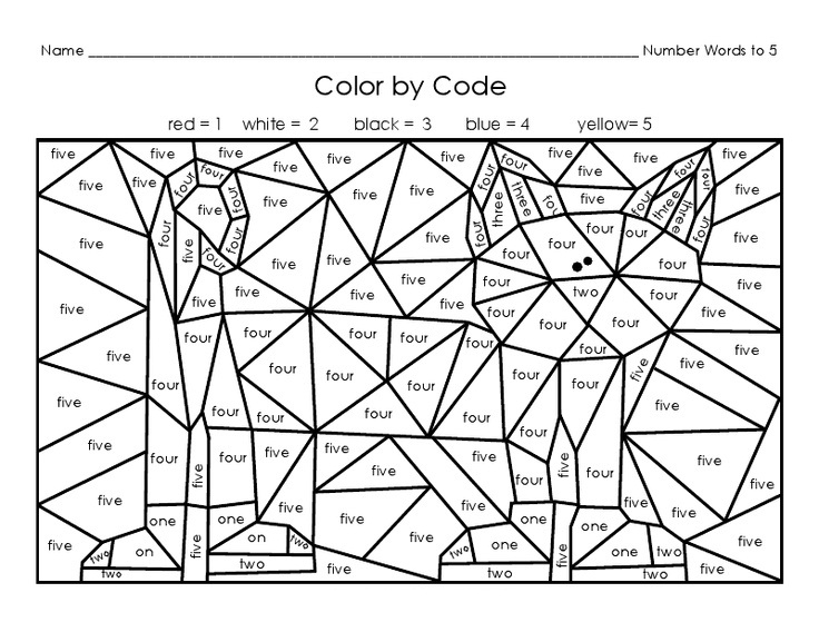 22 Fun to do Division Color By Number Printables 