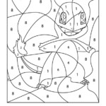 3 Free Pokemon Color By Number Printable Worksheets With