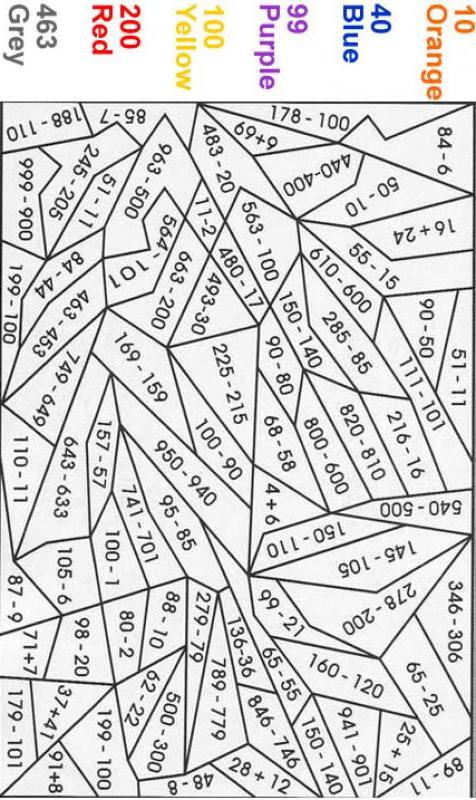 8 Best Advanced Color By Number Printables Printablee 8 Best Advanced Color By Number Printables Printablee