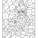 Color By Number Owl Coloring Page For Kids Education