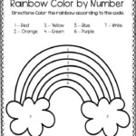 Color By Number Rainbow The Keeper Of The Memories