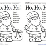 Color By Number Santa By Maria Gavin Teachers Pay Teachers