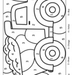 Color By Number Truck MyTeachingStation