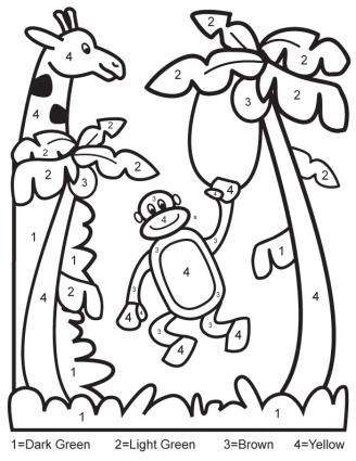Color By Numbers Printables For Kids Color By Numbers Color By Numbers Printables For Kids Color By Numbers