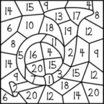 Color It Color By Number Prime And Composite Numbers 1 20