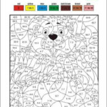 Division Coloring Worksheets 3rd Grade Math Multiplication