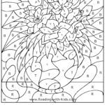 Easter Basket Color By Letter Page Fall Coloring Pages