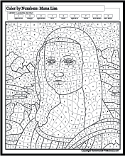 Famous Paintings Coloring Worksheets That Will Inspire Any 