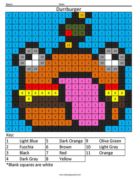 Fortnite Battle Royale Coloring Squared