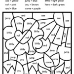 Free Earth Day Color By Code Activities Sight Word