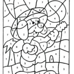 Free Printable Color By Number Coloring Pages Best