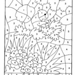 Hidden Picture Color By Number Activity Shelter