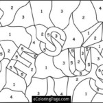 Jesus color numbers coloring page for printable 531751