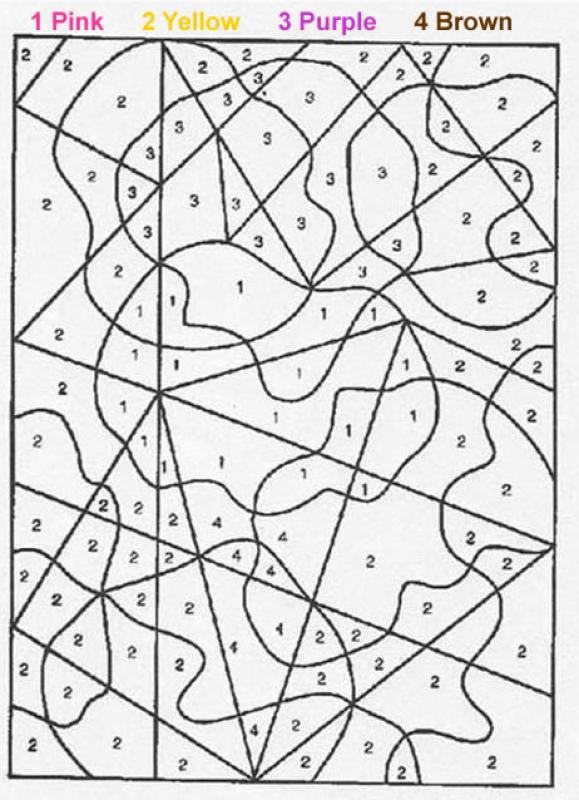 Mosaic Coloring Pages Hellokids