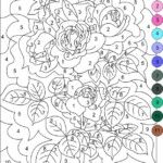 Nicole s Free Coloring Pages COLOR BY NUMBER Adult