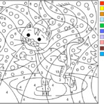 Nicole s Free Coloring Pages WINTER Color By Number