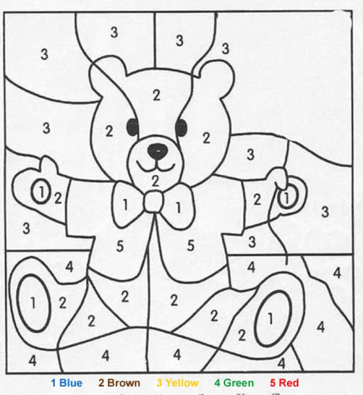 Teddy Bear Coloring Pages Hellokids