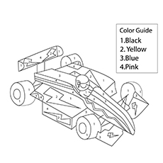 Top 25 Free Printable Cars Coloring Pages Online