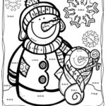 18 Best Images Of Snowman Addition Worksheet Free First
