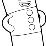 19 Free Printable Numberblocks Coloring Pages In Vector