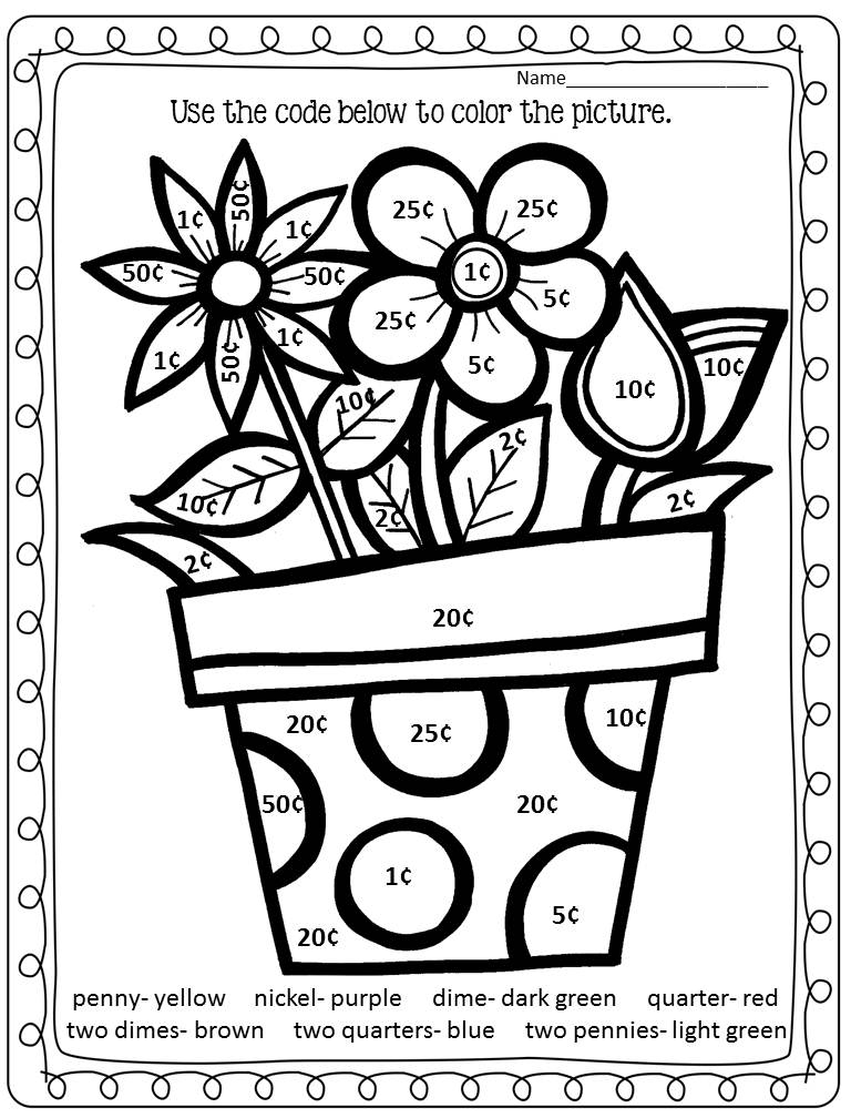 22 Fun to do Division Color By Number Printables 
