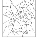 3 Free Pokemon Color By Number Printable Worksheets