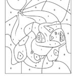 3 Free Pokemon Color By Number Printable Worksheets