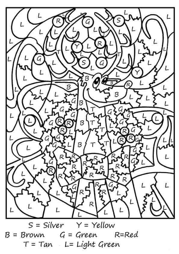 30 Free Reindeer Coloring Pages Printable ScribbleFun