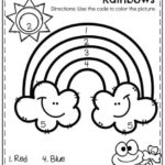 5 Rainbow Color By Number Printables For Kids