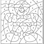 5th Grade Math Christmas Coloring Worksheets