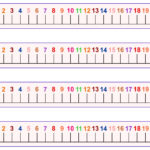 8 Best Kindergarten Number Line Printable 0 20