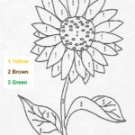 8 Flower Color By Number Worksheets KittyBabyLove