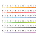 9 Best Free Printable Number Line 1 20 Printablee