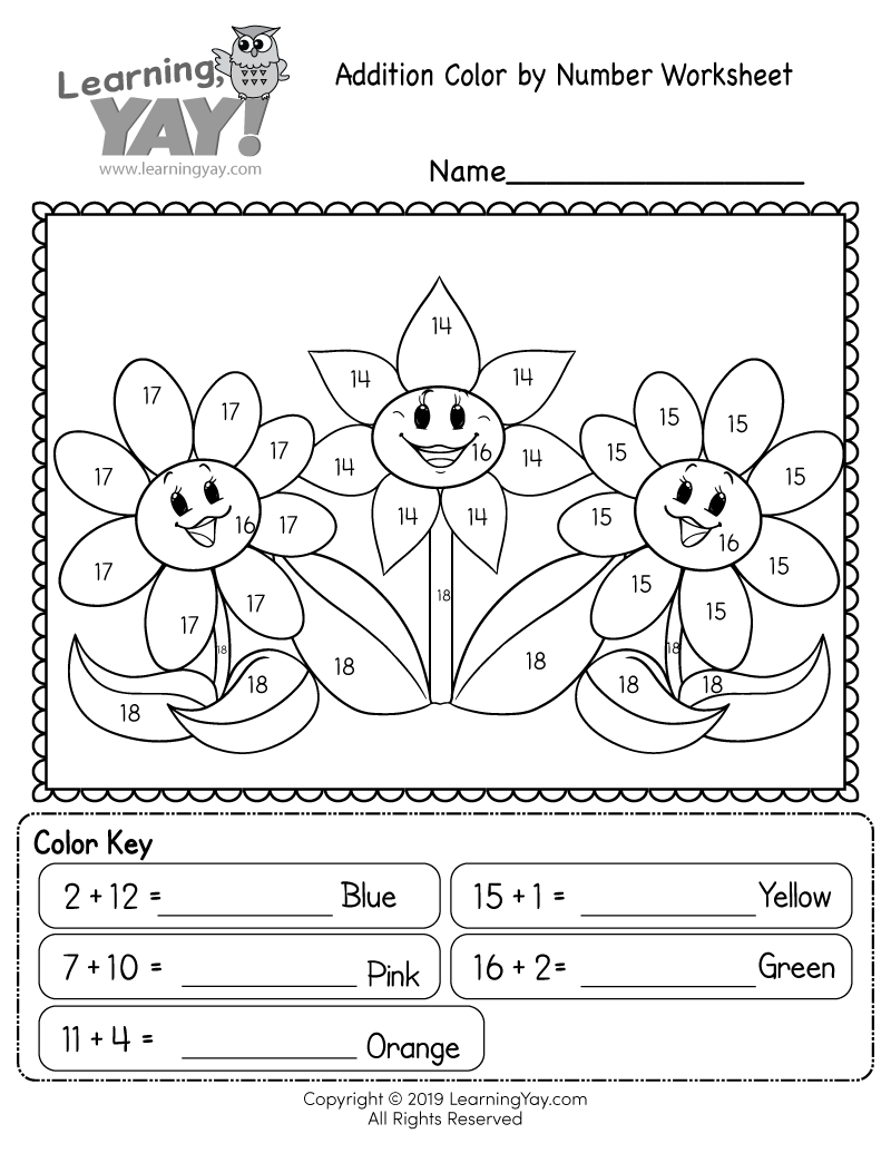 worksheets for grade 1 coloring