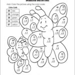 Addition Coloring Pages Free Printable Addition Coloring