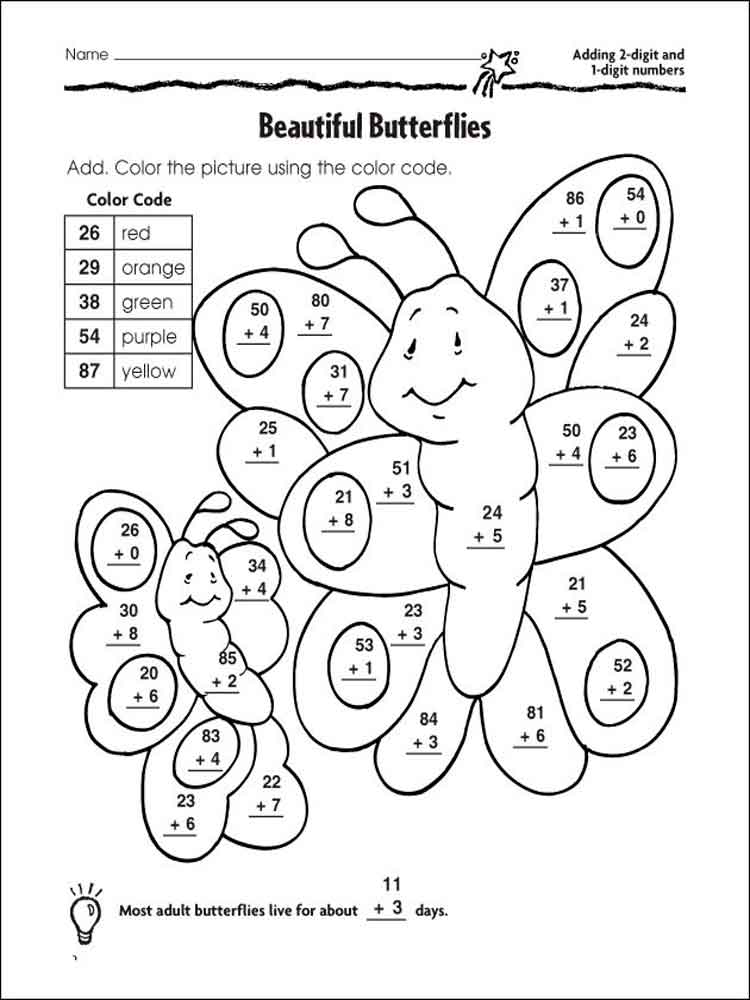 Addition Coloring Pages Free Printable Addition Coloring Addition Coloring Pages Free Printable Addition Coloring