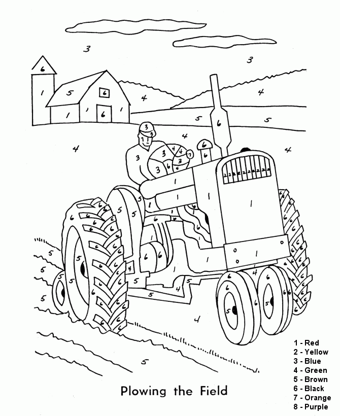 Adult Color By Numbers Best Coloring Pages For Kids