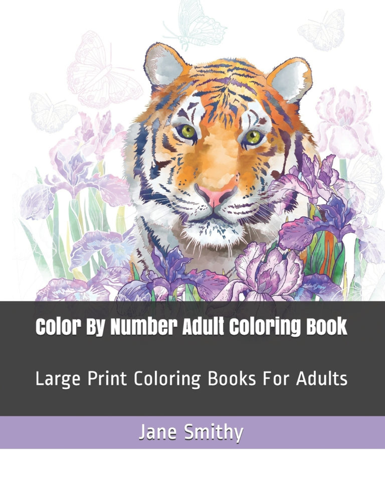 Adult Color By Numbers Color By Number Adult Coloring