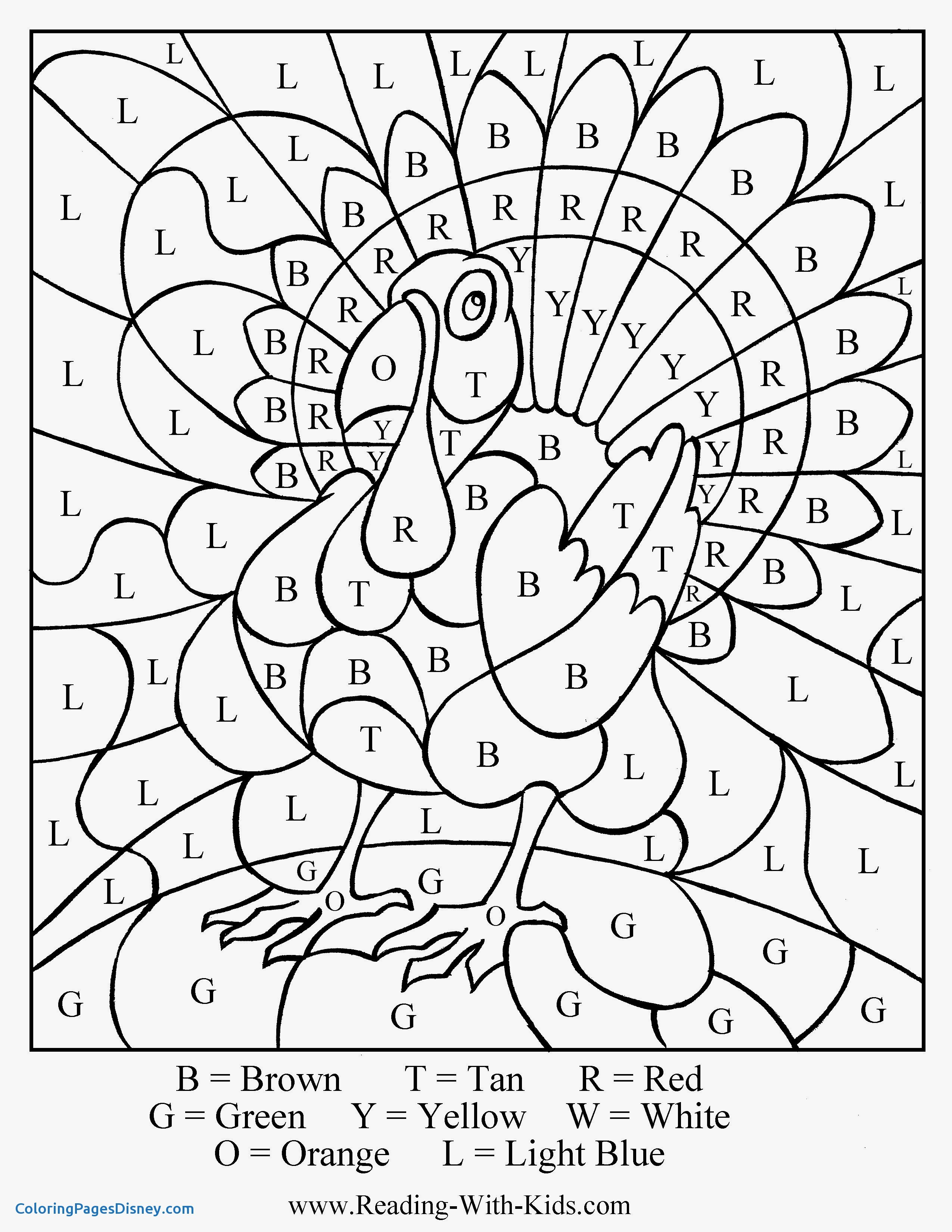 Advanced Color By Number Coloring Pages At GetColorings 