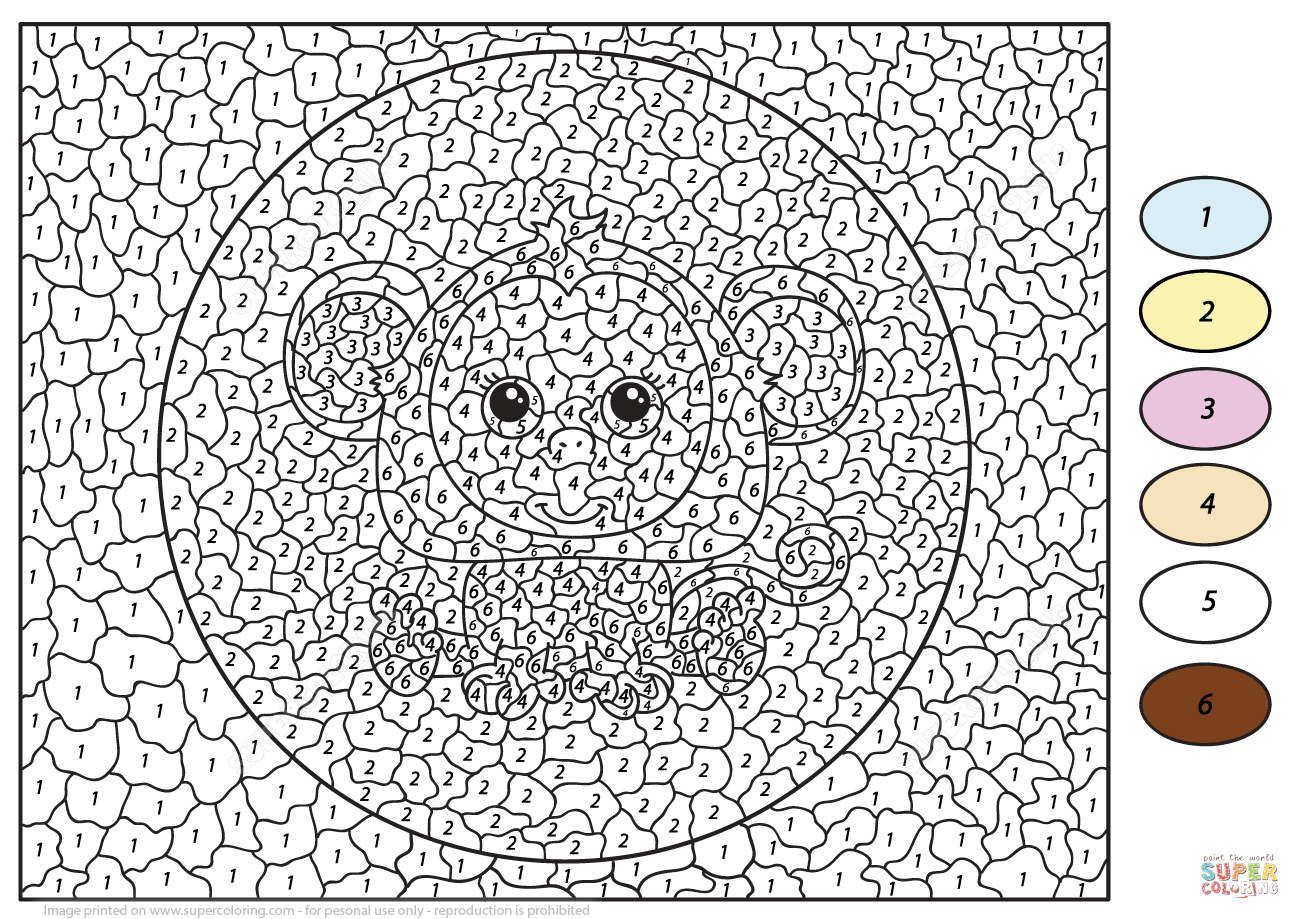 Advanced Color By Number Coloring Pages Coloring Home Advanced Color By Number Coloring Pages Coloring Home