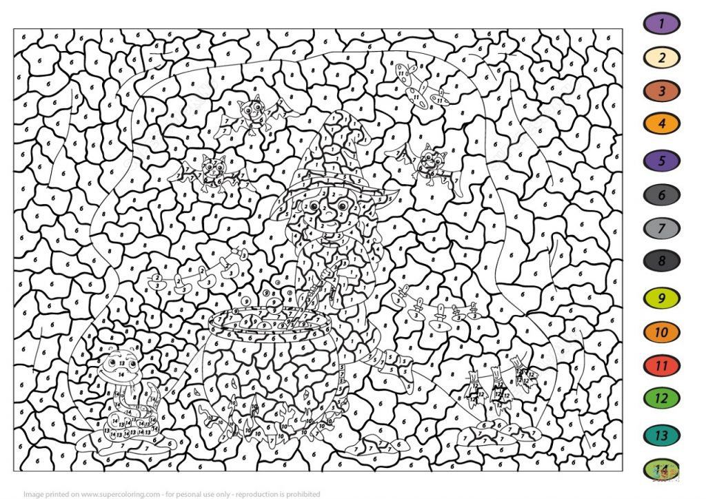 Advanced Color By Number Online Game 101 Coloring