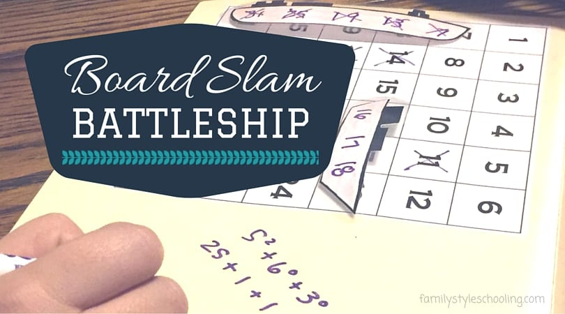 Board Slam Battleship Family Style Schooling
