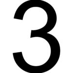 Clean Number 3 Printable Brad Website