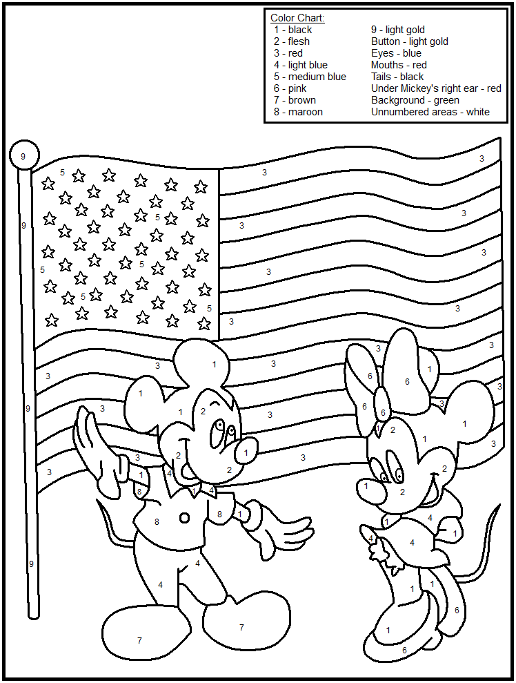 Color By Number Fourth Of July 5 Fourth Of July Color By Number Fourth Of July 5 Fourth Of July