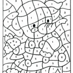 Color By Number Printable Pages Coloring Pages Numbers