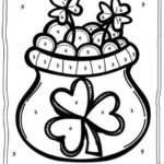 Color By Number St Patrick s Day Worksheet 1 Crafts