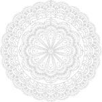 ColorByNumber Mandala Coloring Pages Colouring Adult