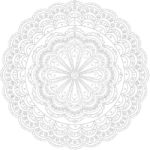 ColorByNumber Mandala Coloring Pages Colouring Adult