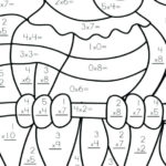 Coloring Multiplication Worksheets Free Multiplication