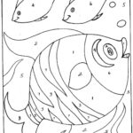 Coloring Pages For Kids Simple Color By Number Simple